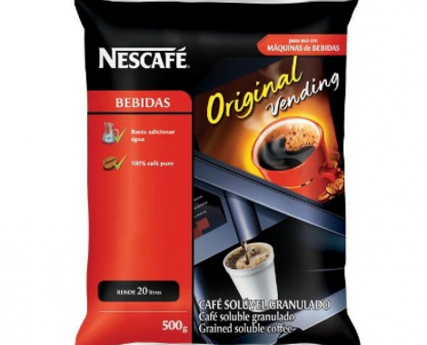 Cafe soluvel NESCAFÉ  ORIGINAL Nestlé pacote com 500g