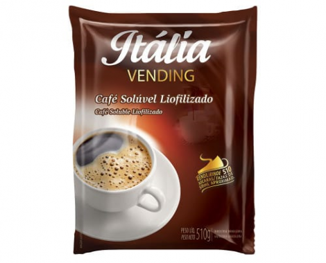 Café solúvel Vending Itália pacote com 500g